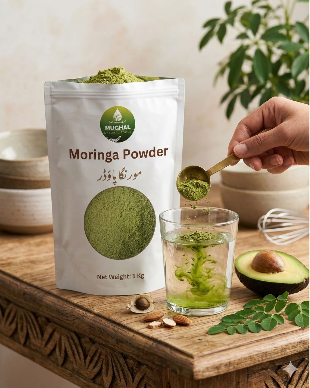 Moringa Powder-Nutrient-Rich Superfood (مورنگا پاؤڈر)