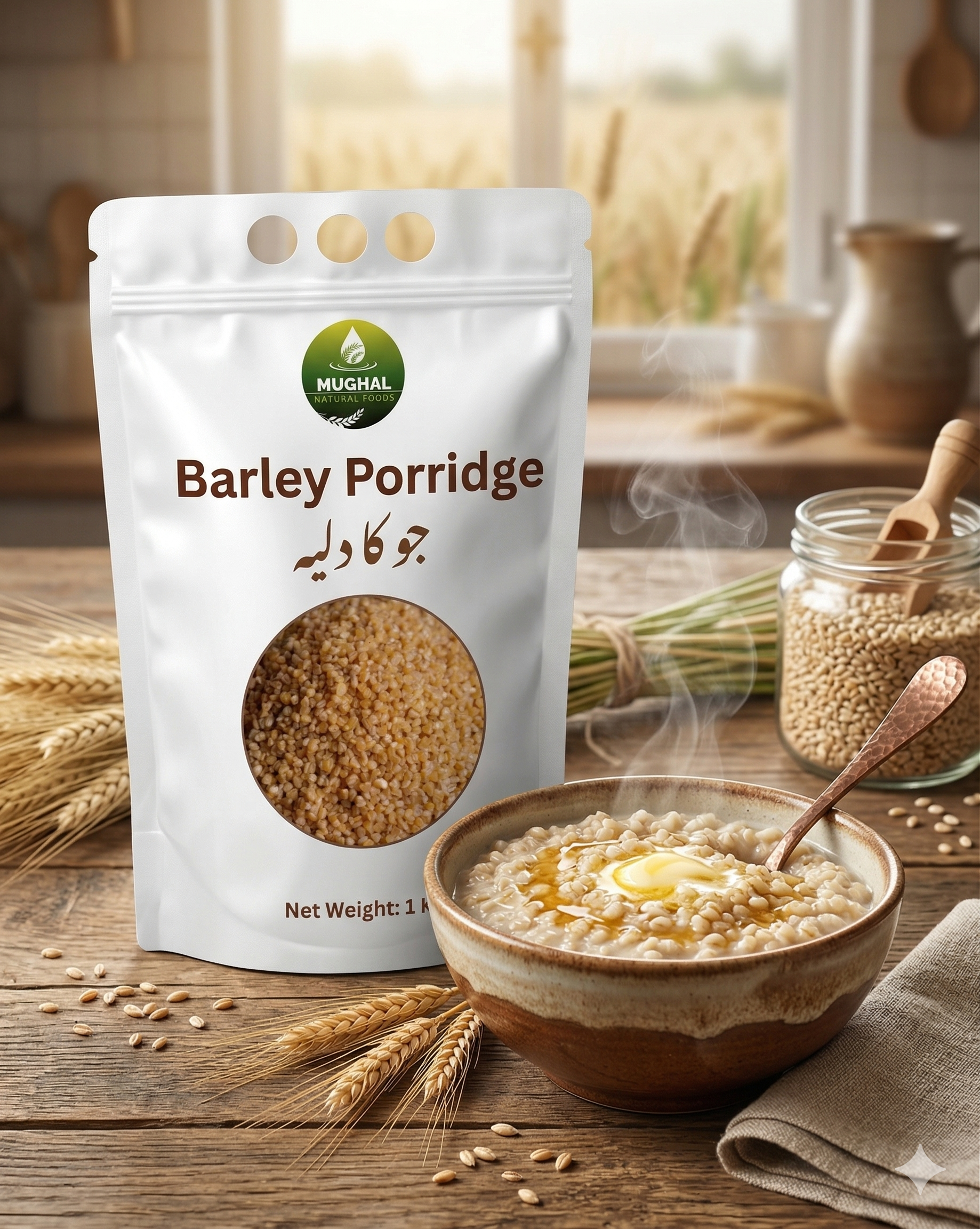 Barley Porridge – Healthy & Nutritious Breakfast ( جو کا دلیہ )- 1 Kg